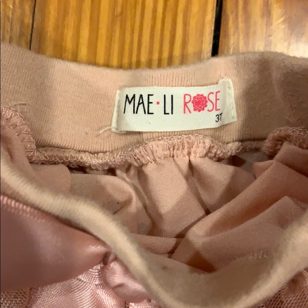Rose colored Tutu - Picture 2 of 3